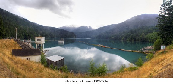 Lake MIlls Will Soon Return To Being A River When The Dam Creating It Is Removed From Olympic National Park