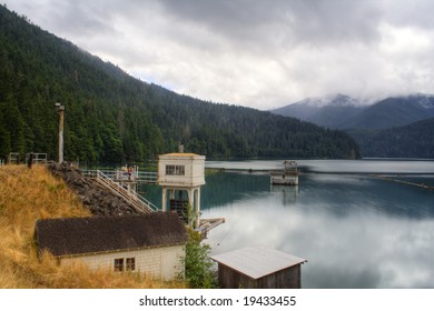 Lake MIlls Will Soon Return To Being A River When The Dam Creating It Is Removed From Olympic National Park