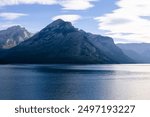 Lake Minnewanka in Banff National Park. 