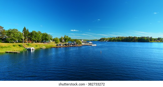 Lake Minocqua Is Located In Northwoods Wisconsin And Is A Popular Summer Vacation Destination.