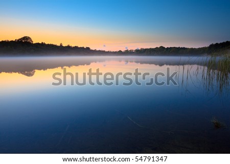 Similar – Image, Stock Photo Reflection at the lake