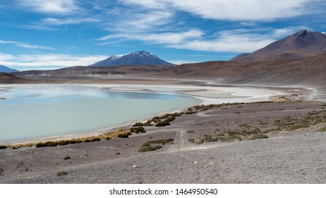 Lake And Mountain View In The Eduardo Abaroa Andean Fauna National Reserve