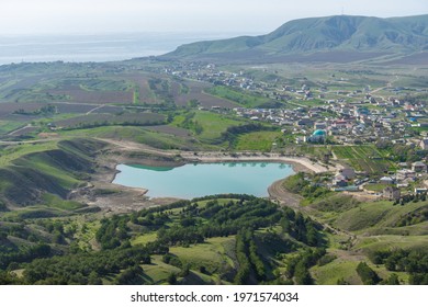 Lake In The Mountains. Crimean Peninsula.