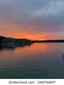 Lake Murray Oklahoma Sunset