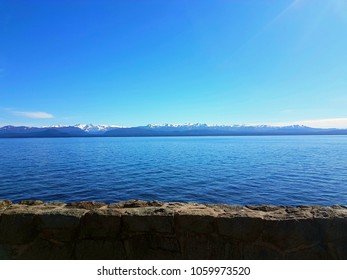 View Of Nahuel Huapi Lake Bariloche Argentina Stock Photo Alamy