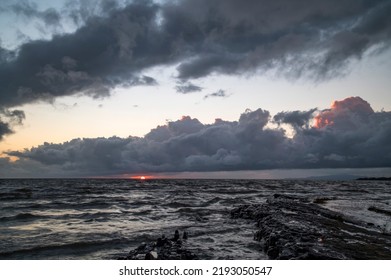 Lake Nicaragua In The Sunrise