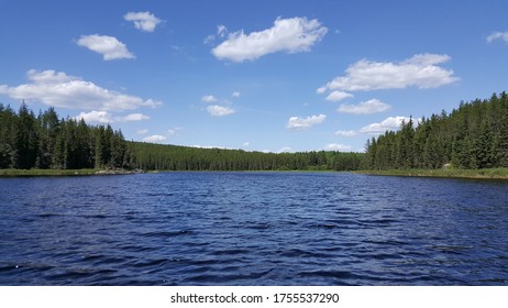 Lake In Northwestern Ontario Forest