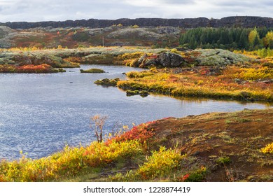 Lake Þingvallavatn On Island