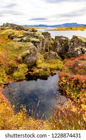 Lake Þingvallavatn On Island