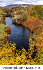 Lake Þingvallavatn On Island