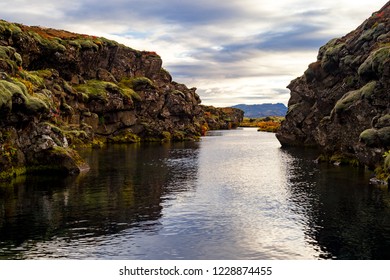 Lake Þingvallavatn On Island