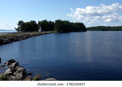 Lake Päijänne On Pulkkilanharju Ridge, Finland.