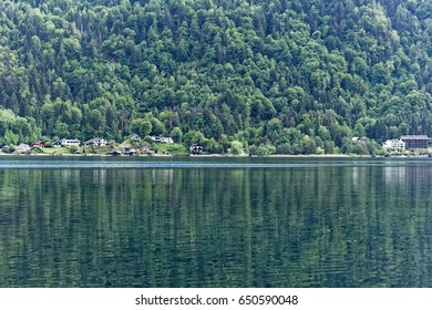 The Lake Ossiach, in the Nock Mountains in Carinthia, Austria