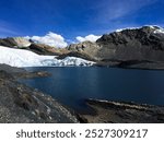 Lake in Pastoruri Glacier - Cordillera Blanca, Ancash, Huaraz, Peru