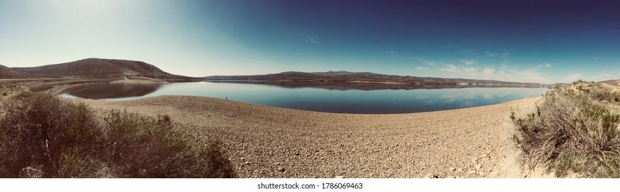 Lake In The Patagonian Desert