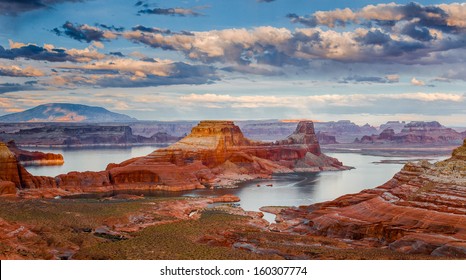 Lake Powell-the second largest man-made lake in the United States is the playground for Page, Arizona, and nearly three million visitors annually.