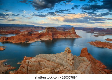 Lake Powell-the second largest man-made lake in the United States is the playground for Page, Arizona, and nearly three million visitors annually.