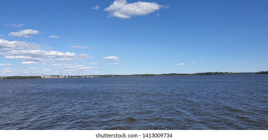 Lake Mälaren In Västeråsin  The Province Of Västmanland In Central Sweden