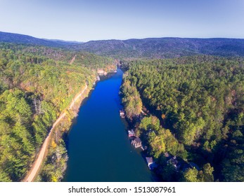 Lake Rabun In North Georgia, USA