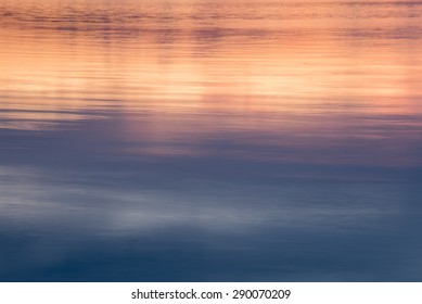 Lake Reflection Sunset