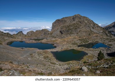 Lake Robert In The Mountains Of Chamrousse In The Alps In France
