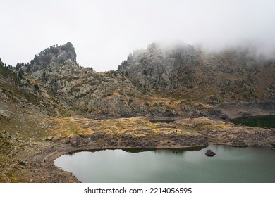 Lake Robert In The Mountains Of Chamrousse In The Alps In France