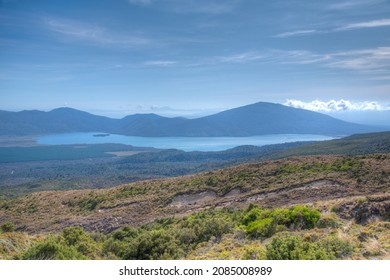 Lake Rotoaira At New Zealand