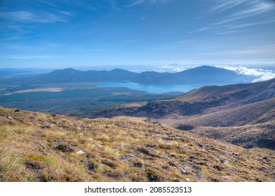 Lake Rotoaira At New Zealand