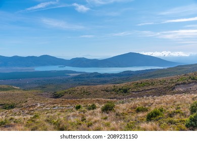 Lake Rotoaira At New Zealand