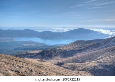 Lake Rotoaira At New Zealand