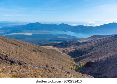 Lake Rotoaira At New Zealand