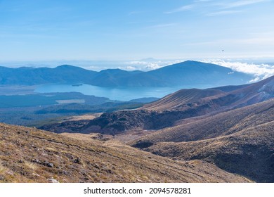 Lake Rotoaira At New Zealand