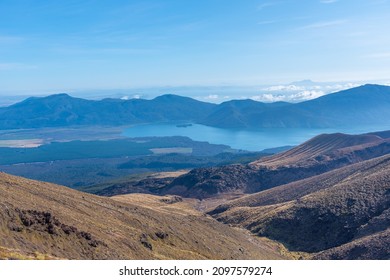 Lake Rotoaira At New Zealand