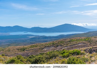 Lake Rotoaira At New Zealand