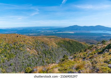 Lake Rotoaira At New Zealand