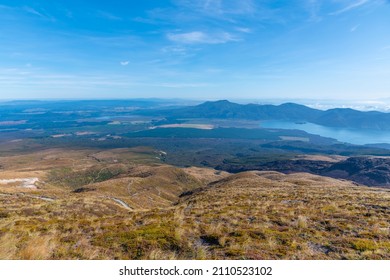 Lake Rotoaira At New Zealand