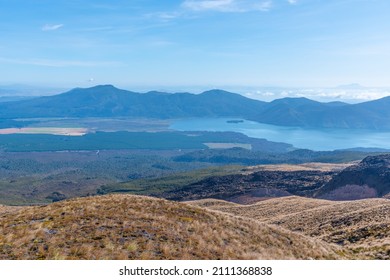 Lake Rotoaira At New Zealand