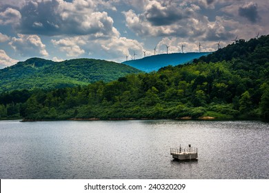 Lake In The Rural Potomac Highlands Of West Virginia.