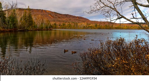 Lake In Saint Gabriel De Rimouski, Québec