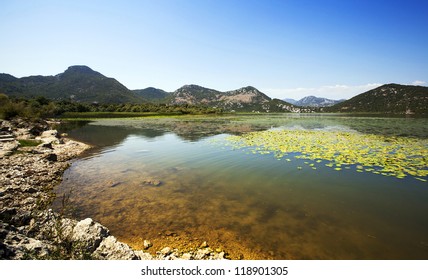 Lake Skadar .  Montenegro