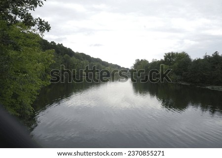 Lake in the surroundings of Ann Arbor, Michigan