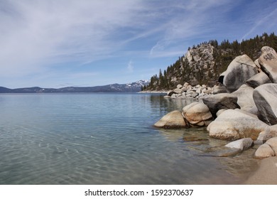 Lake Tahoe Has Some Clearest Blue Stock Photo 1592370637 | Shutterstock