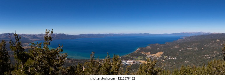 Lake Tahoe From Heavenly Ski Area In Summer