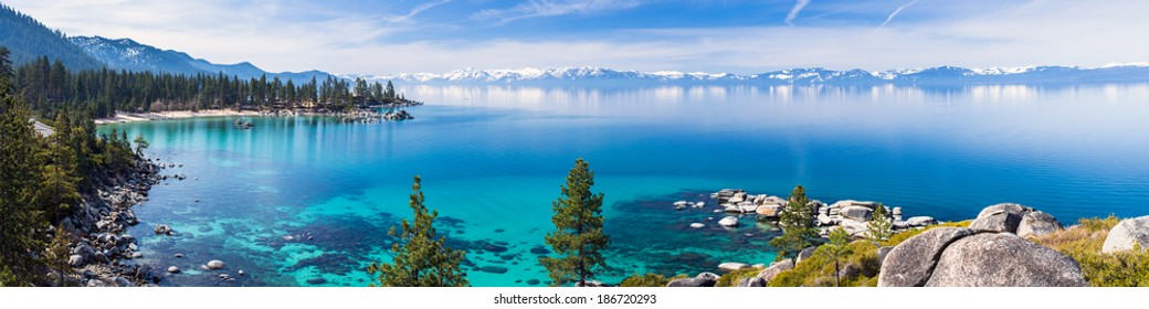 Панорама озера Тахо