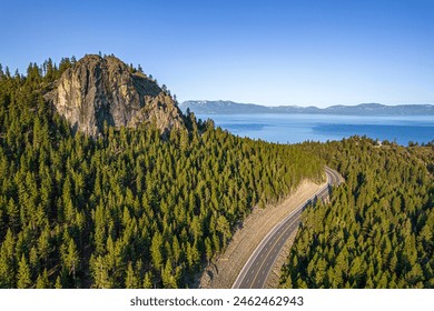 Lake Tahoe Sunrise in Summer - Powered by Shutterstock