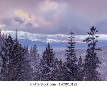 Lake Tahoe Sunset, Heavenly Mountain, Nevada