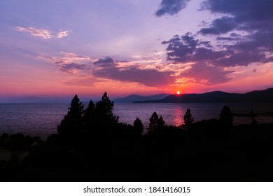 Lake Tahoe Sunset Incline Village Nevada