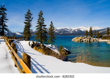 Lake Tahoe In Winter