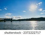 Lake Takataki of the summer, Ichikawa, Chiba，Japan