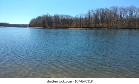 Lake At Tims Ford State Park, Tennessee